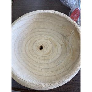 Natural Wood Bowl